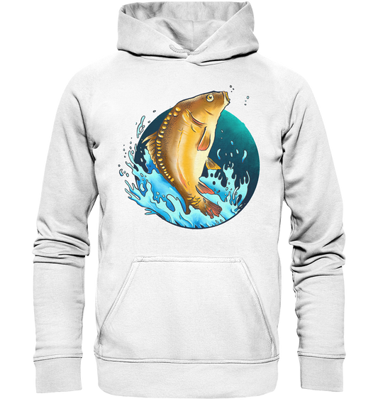 Springender Karpfen - Basic Unisex Hoodie