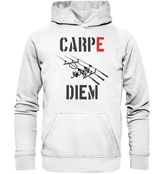 CARPE DIEM  - Karpfenangler Karpfen Carp - Basic Unisex Hoodie