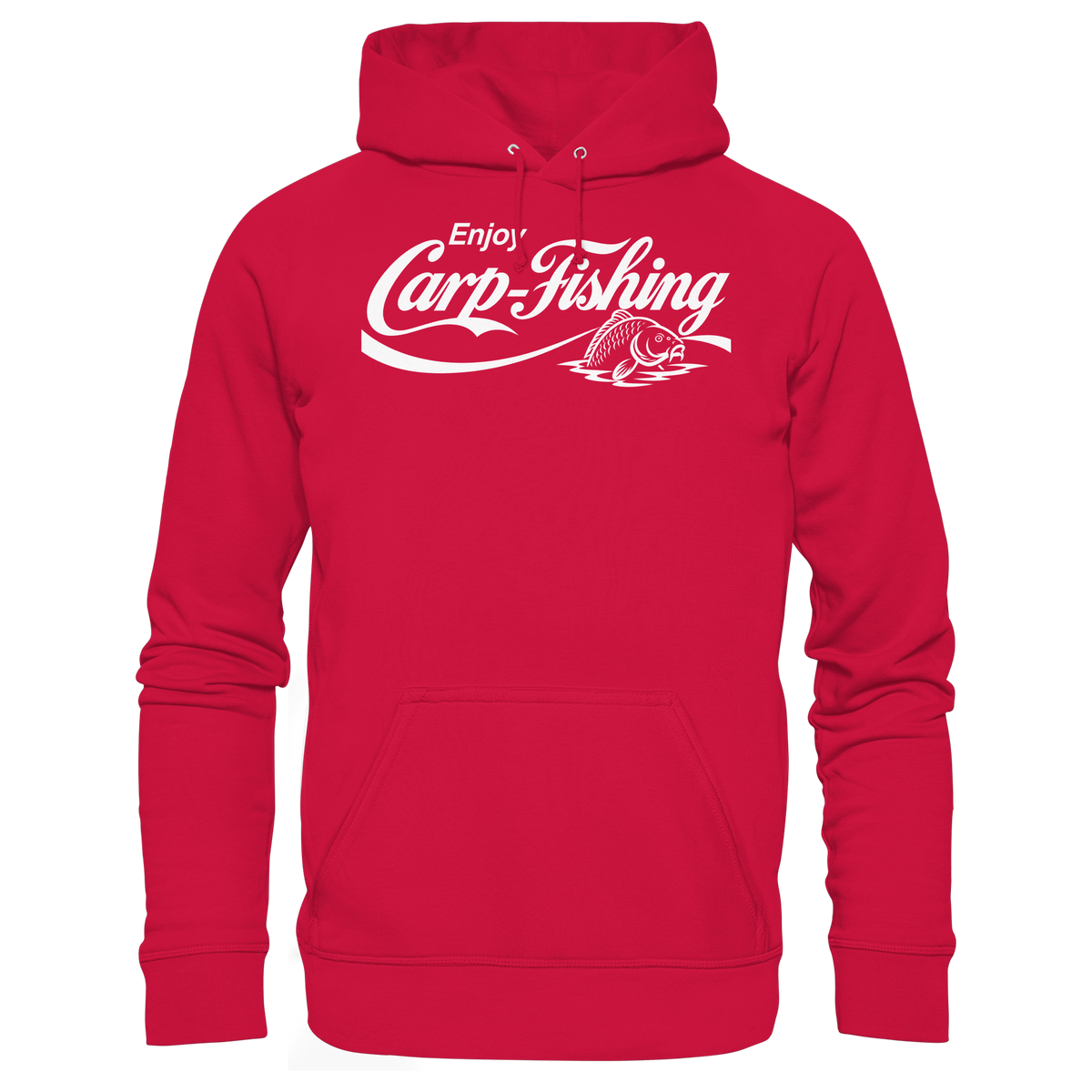 Enjoy Carp Fishing Unisex Hoodie – Karpfenangler KaPu für echte Carp Fishing Fans