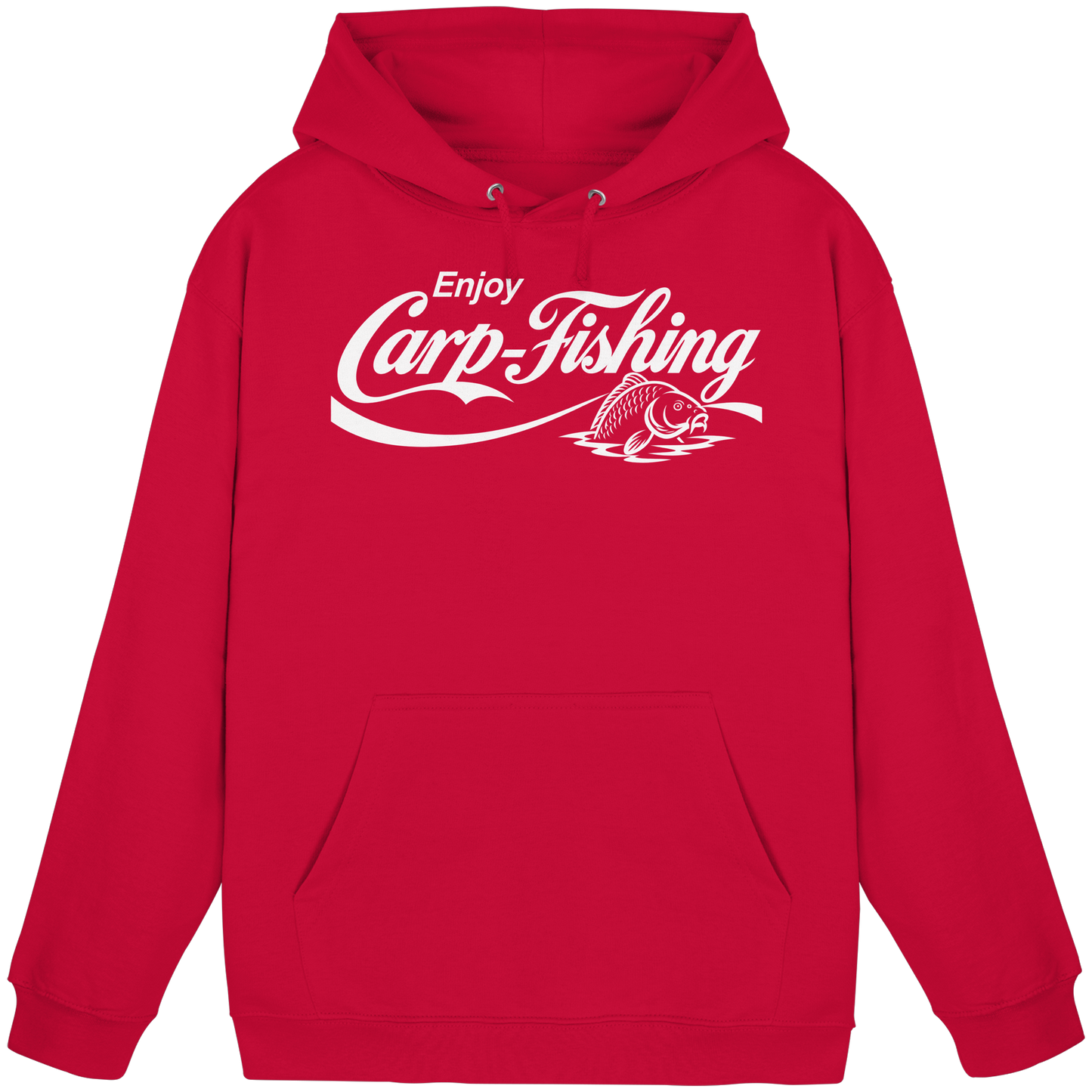 Enjoy Carp Fishing Unisex Hoodie – Karpfenangler KaPu für echte Carp Fishing Fans