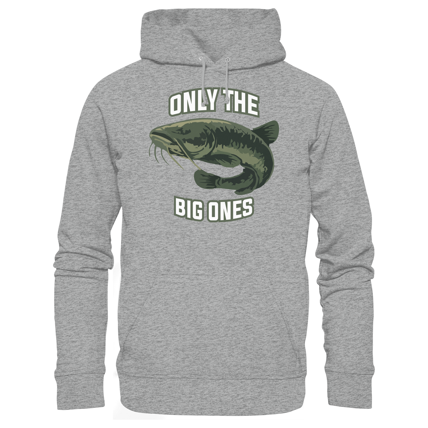 Only the big ones - Waller Wels anglen Catfish Big Fish Wallerangeln Hoodie