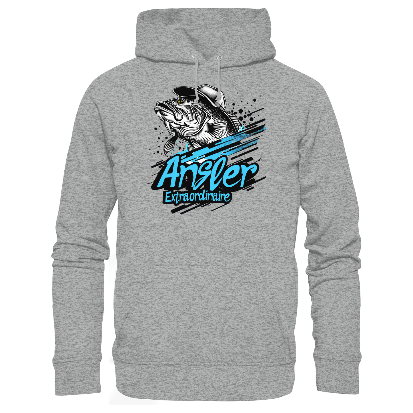 Angler Extraordinaire Hoodie KaPu Barsch Bass Fishing Geschenk