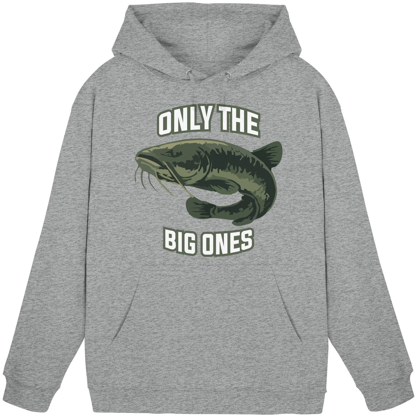 Only the big ones - Waller Wels anglen Catfish Big Fish Wallerangeln Hoodie