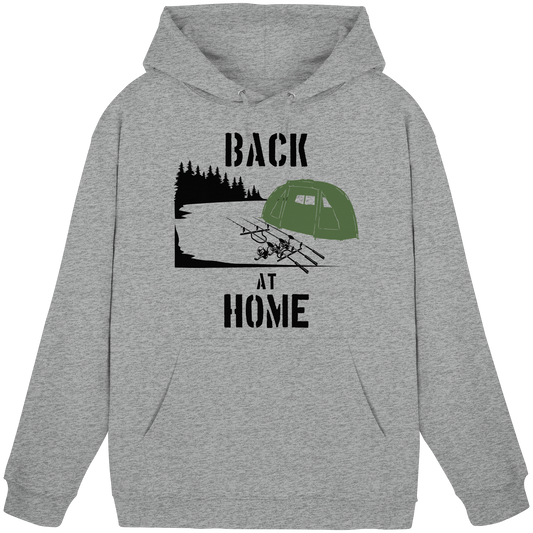 Back at Home Angler Karpfenangeln Karpfen Hotspot Angelplatz Angeln KaPu Hoodie Carp