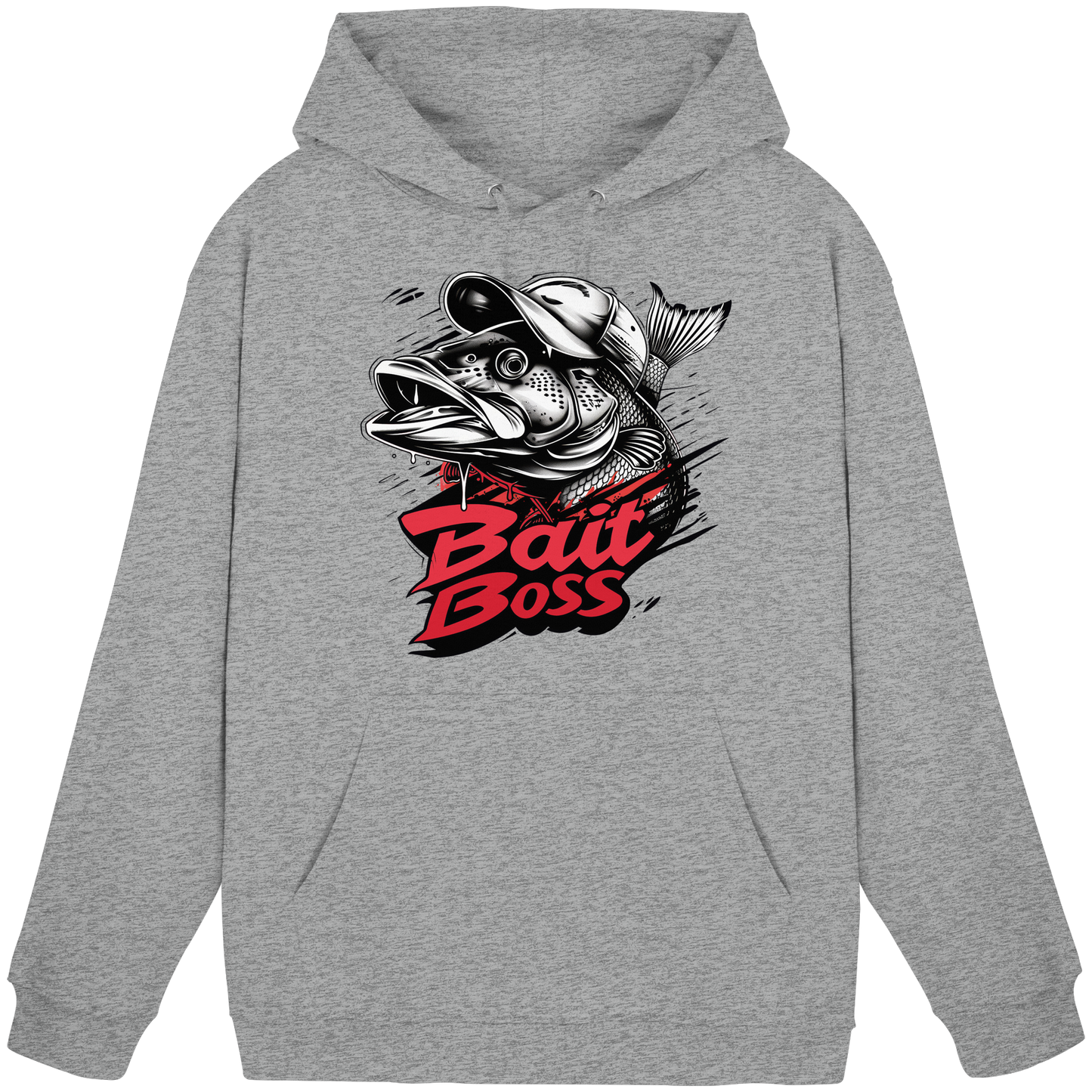 Bait Boss Hoodie – Angler KaPu Fishing Bass Barsch Köder Angeln