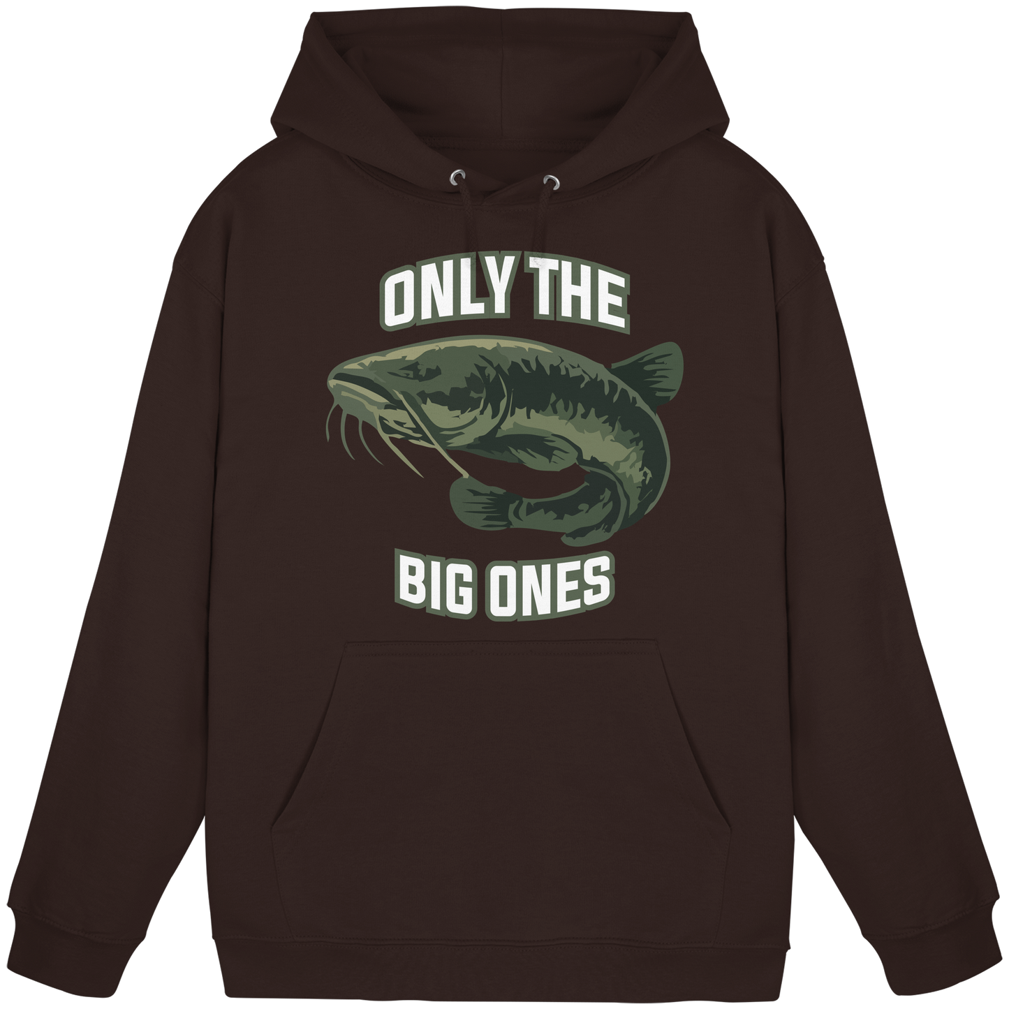 Only the big ones - Waller Wels anglen Catfish Big Fish Wallerangeln Hoodie