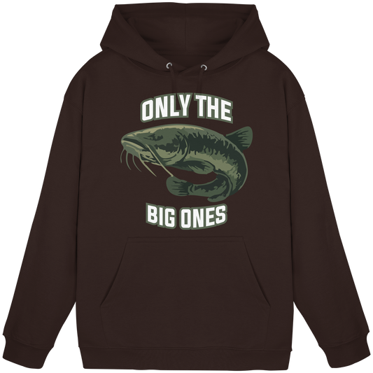 Only the big ones - Waller Wels anglen Catfish Big Fish Wallerangeln Hoodie