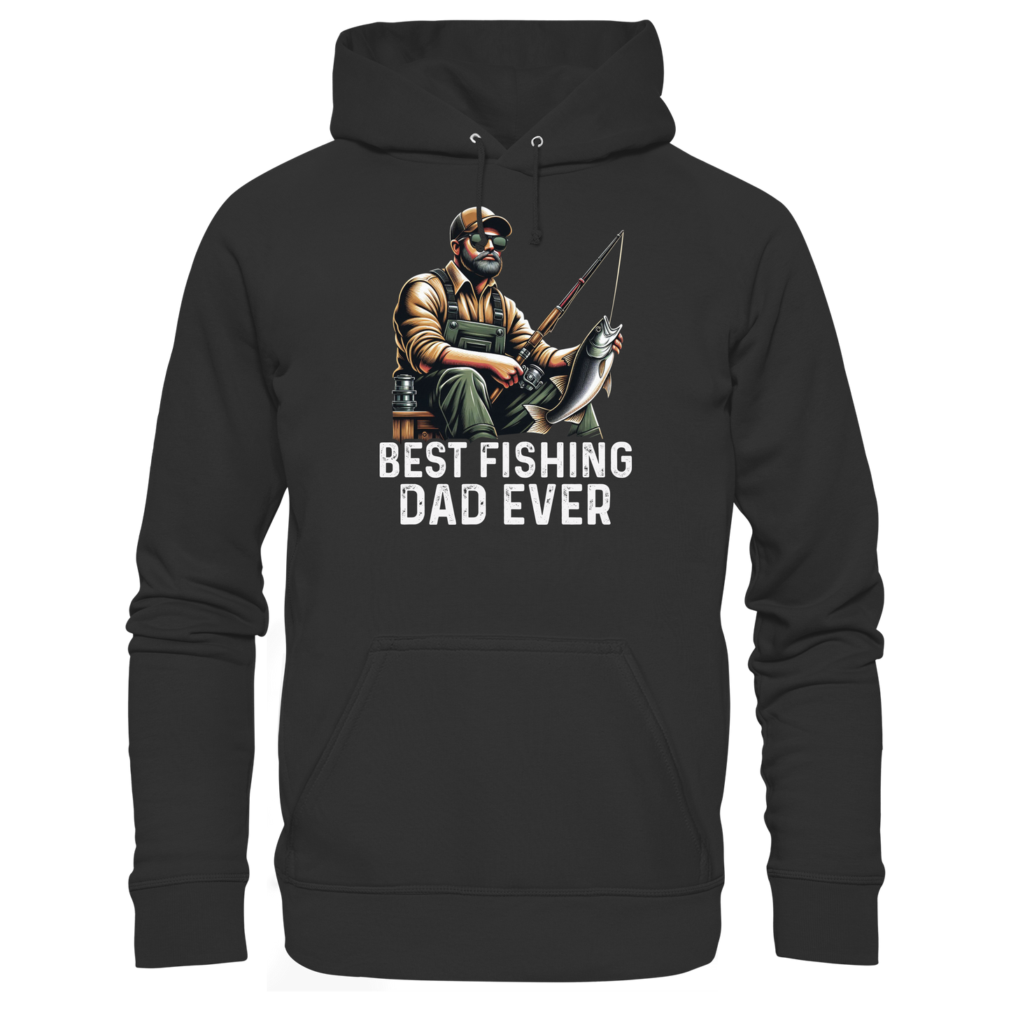 Best Fishing Dad ever - Bester Angel Papa Angler Fischer Angeln Vater KaPu Hoodie