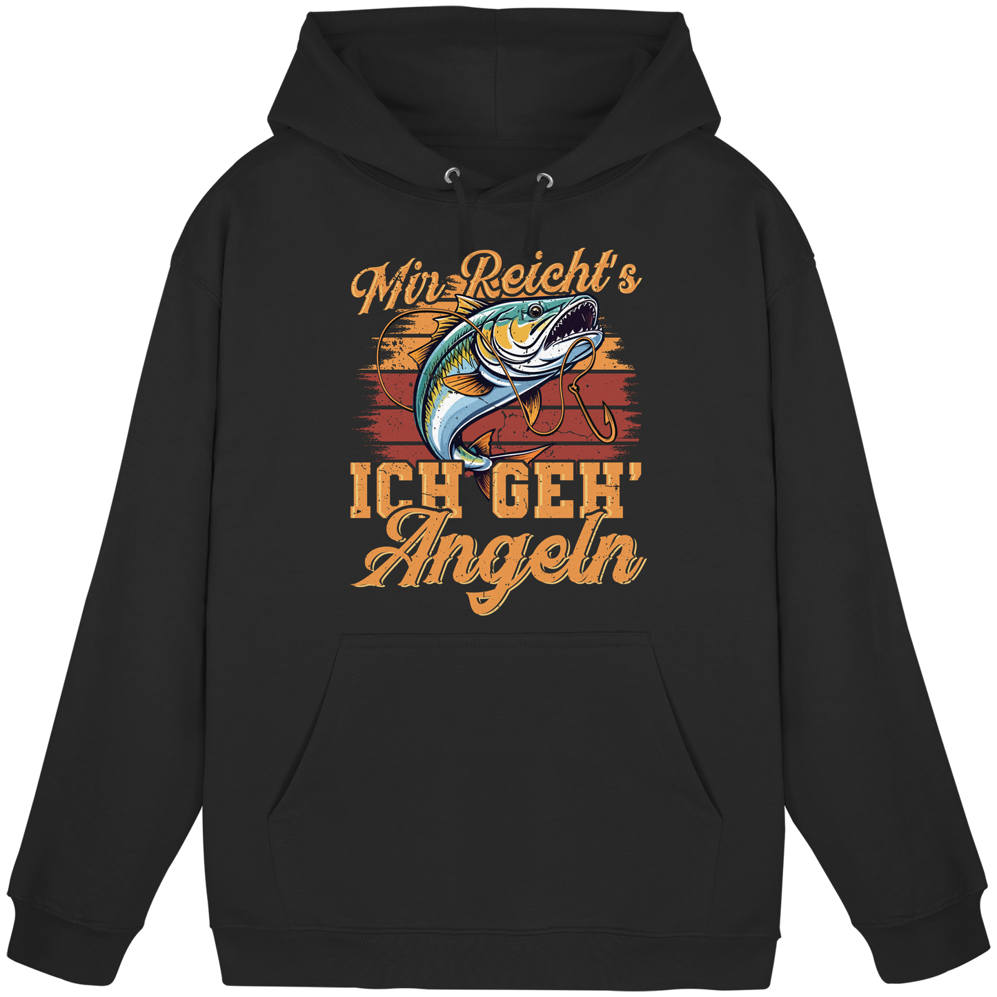 Mir reicht´s ich geh angeln Angler Angelsport Fisch Fischer Karpfen KaPu Hoodie