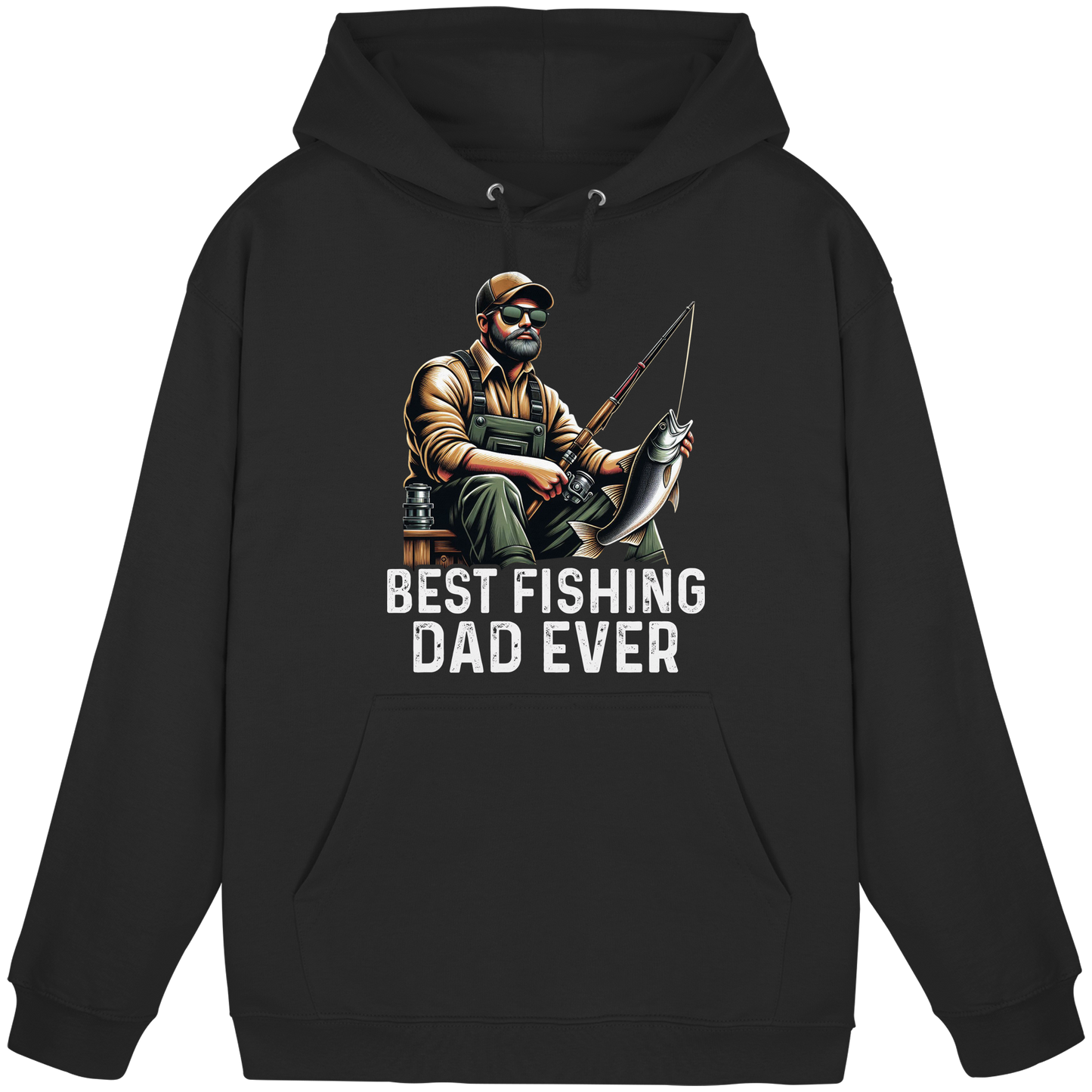 Best Fishing Dad ever - Bester Angel Papa Angler Fischer Angeln Vater KaPu Hoodie