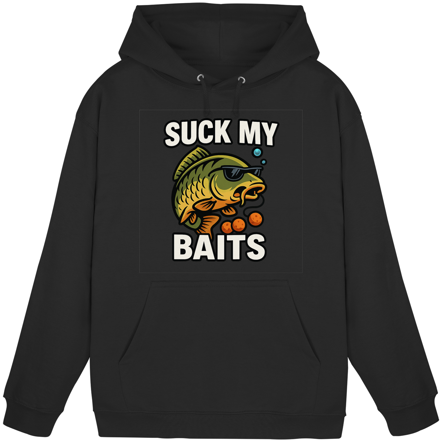 Suck my Baits - Karpfen Carp Balls Karpfenangler Angler Boilies Angeln Hoodie