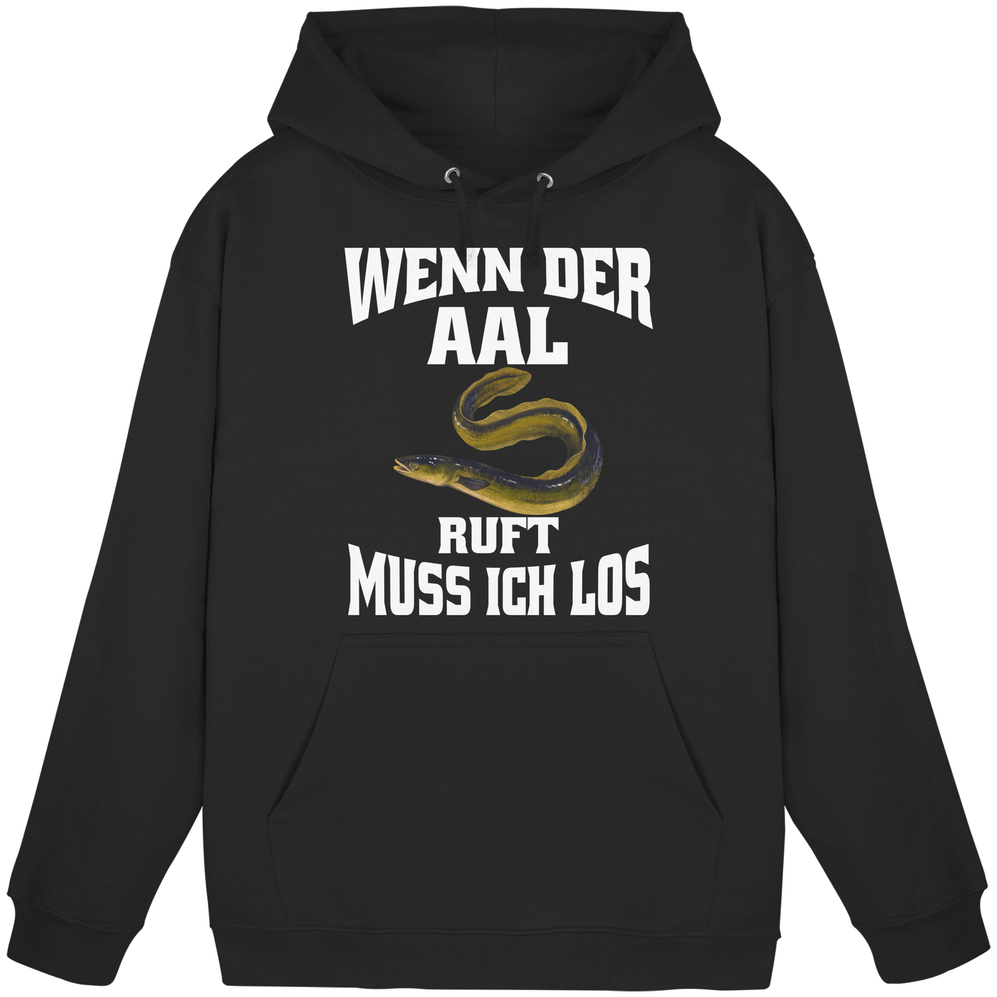 Wenn der Aal ruft muss ich los. Outfit für Aalangler Angler Angeln Hoodie KaPu