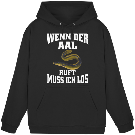 Wenn der Aal ruft muss ich los. Outfit für Aalangler Angler Angeln Hoodie KaPu
