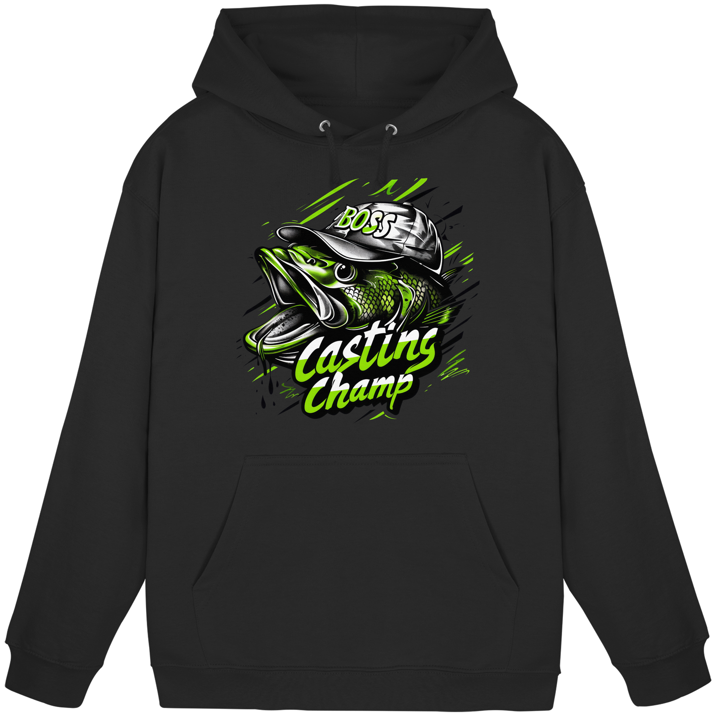 Casting Champ Hoodie – Angler KaPuFishing Barsch Casting Raubfisch Angeln