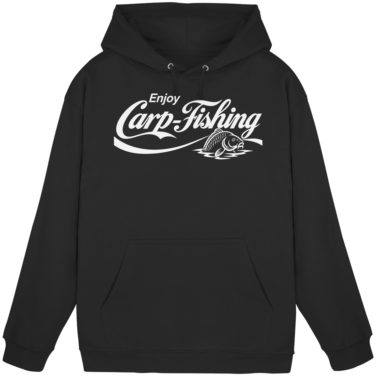 Enjoy Carp Fishing Unisex Hoodie – Karpfenangler KaPu für echte Carp Fishing Fans