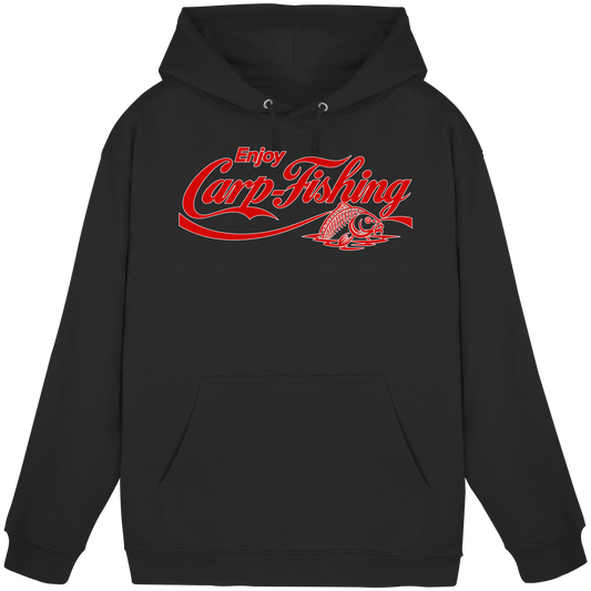 Enjoy Carp Fishing Hoodie – Karpfenangler KaPu für echte Carp Fishing Fans