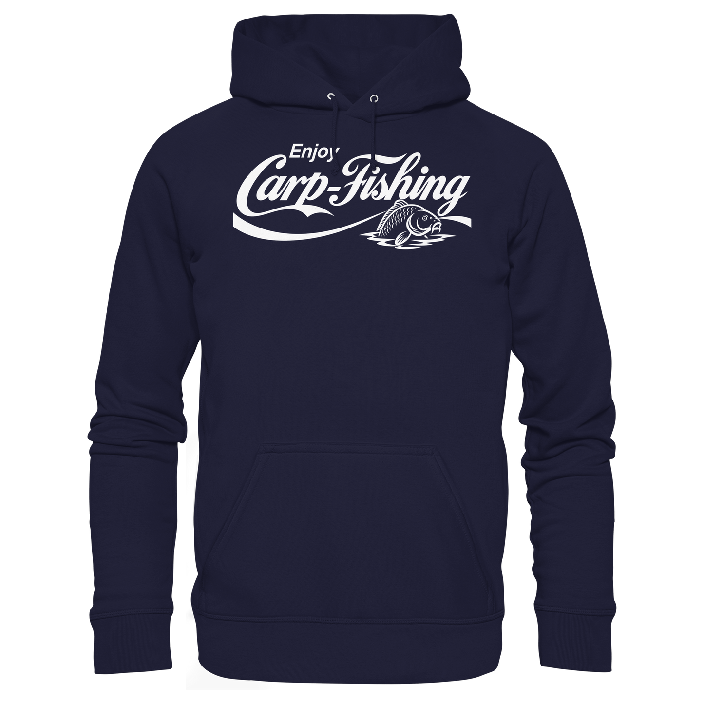 Enjoy Carp Fishing Unisex Hoodie – Karpfenangler KaPu für echte Carp Fishing Fans