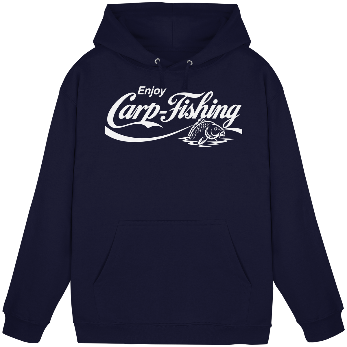Enjoy Carp Fishing Unisex Hoodie – Karpfenangler KaPu für echte Carp Fishing Fans