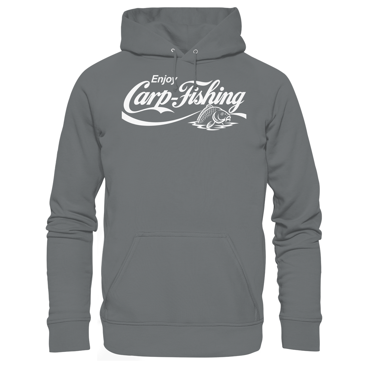 Enjoy Carp Fishing Unisex Hoodie – Karpfenangler KaPu für echte Carp Fishing Fans