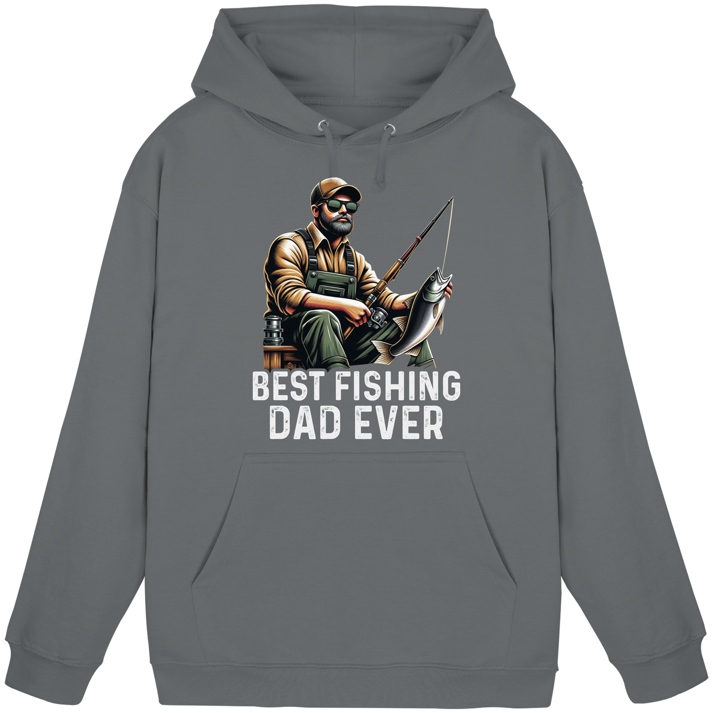 Best Fishing Dad ever - Bester Angel Papa Angler Fischer Angeln Vater KaPu Hoodie
