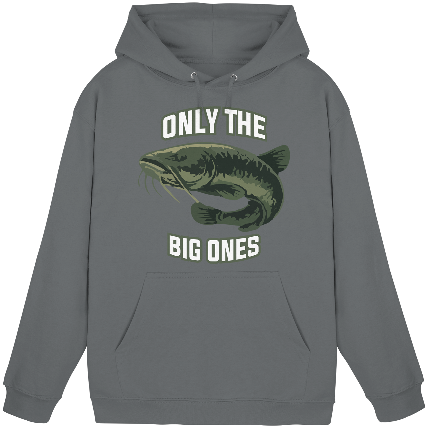 Only the big ones - Waller Wels anglen Catfish Big Fish Wallerangeln Hoodie
