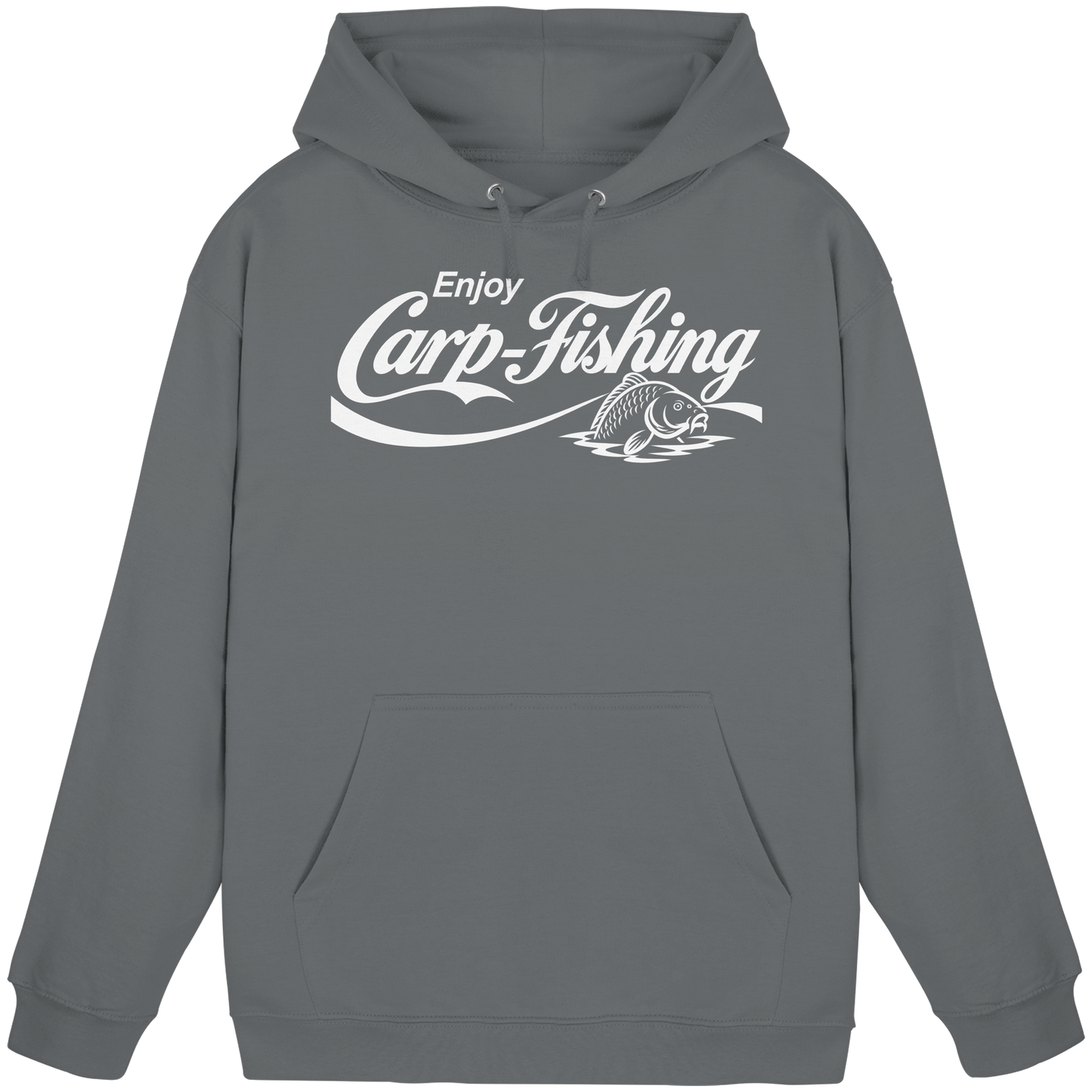 Enjoy Carp Fishing Unisex Hoodie – Karpfenangler KaPu für echte Carp Fishing Fans