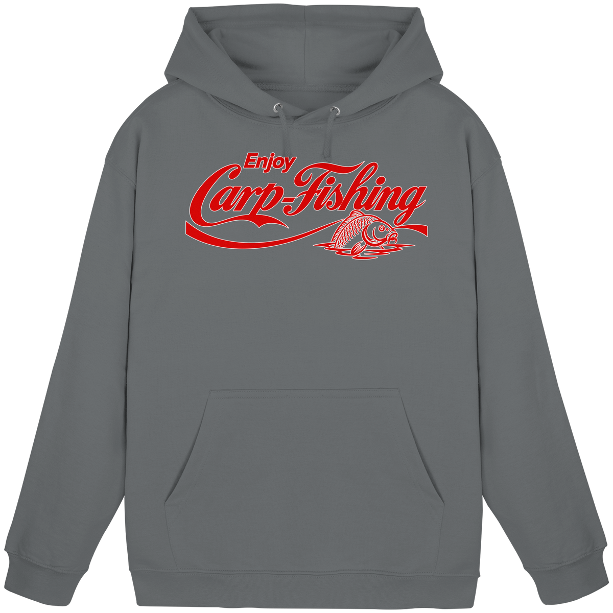 Enjoy Carp Fishing Hoodie – Karpfenangler KaPu für echte Carp Fishing Fans