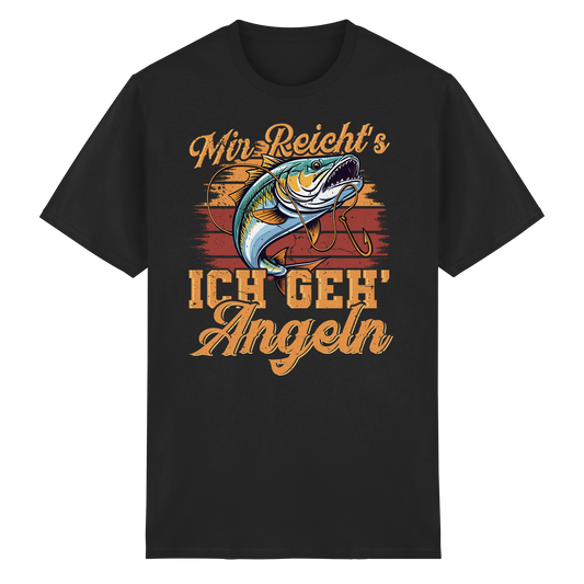 Mir reicht´s ich geh angeln Angler Angelsport Fischer Karpfen Shirt T-Shirt
