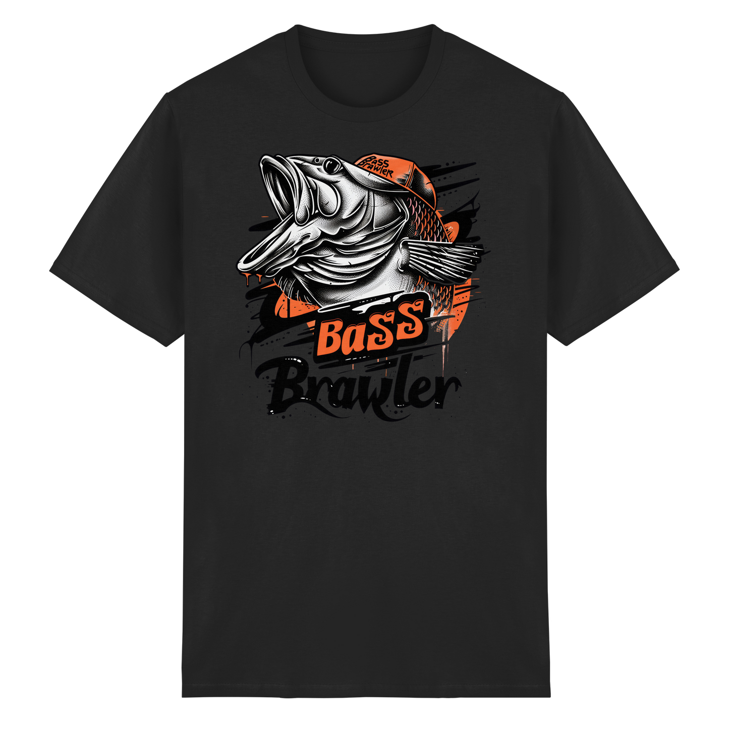 Bass Brawler Shirt – Barsch Angler T-Shirt Fishing Raubfisch Angeln