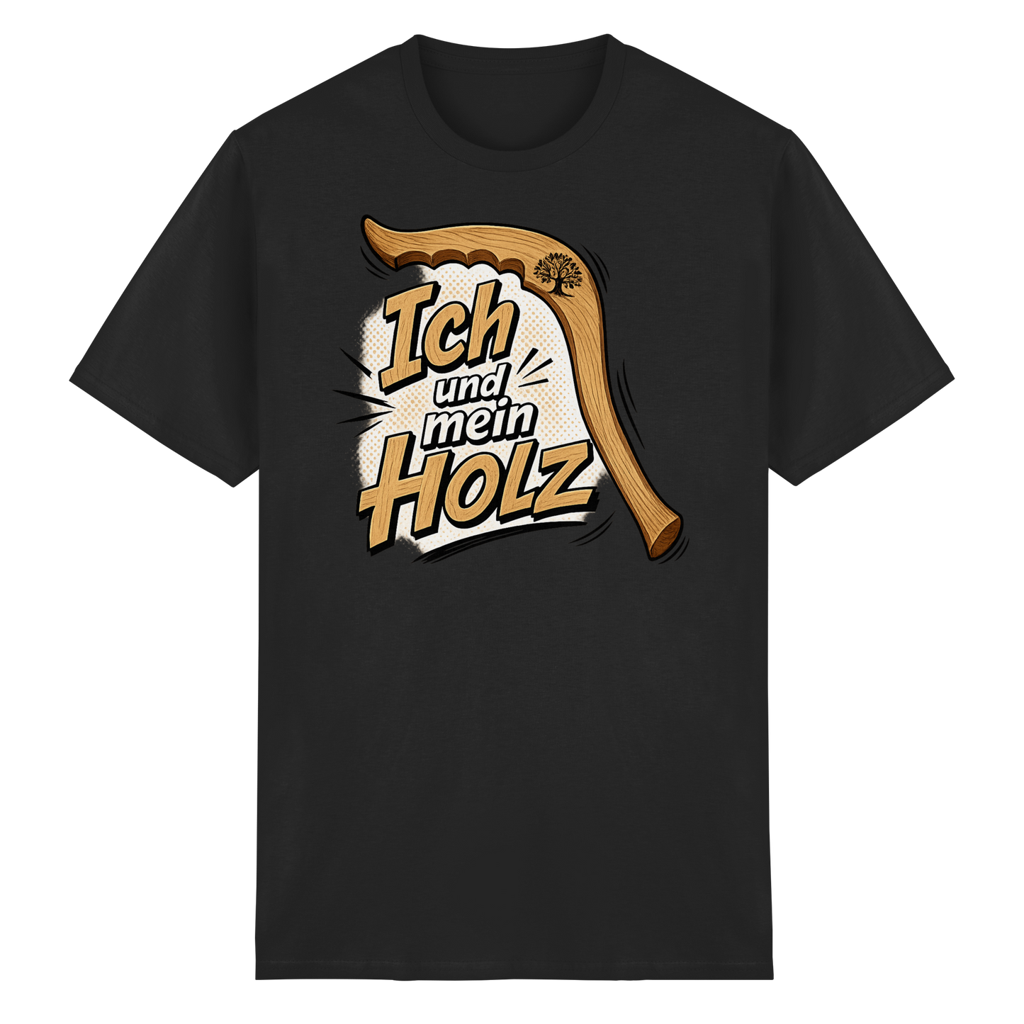 Wallerholz „Ich und mein Holz“ Wallerangler & Welsangler Shirt T-Shirt
