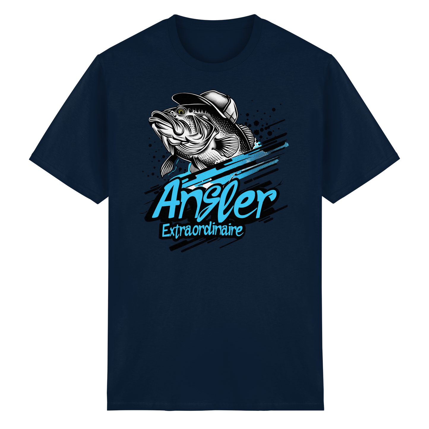 Angler Extraordinaire Shirt – Barsch Bass Angler T-Shirt Fishing Geschenk
