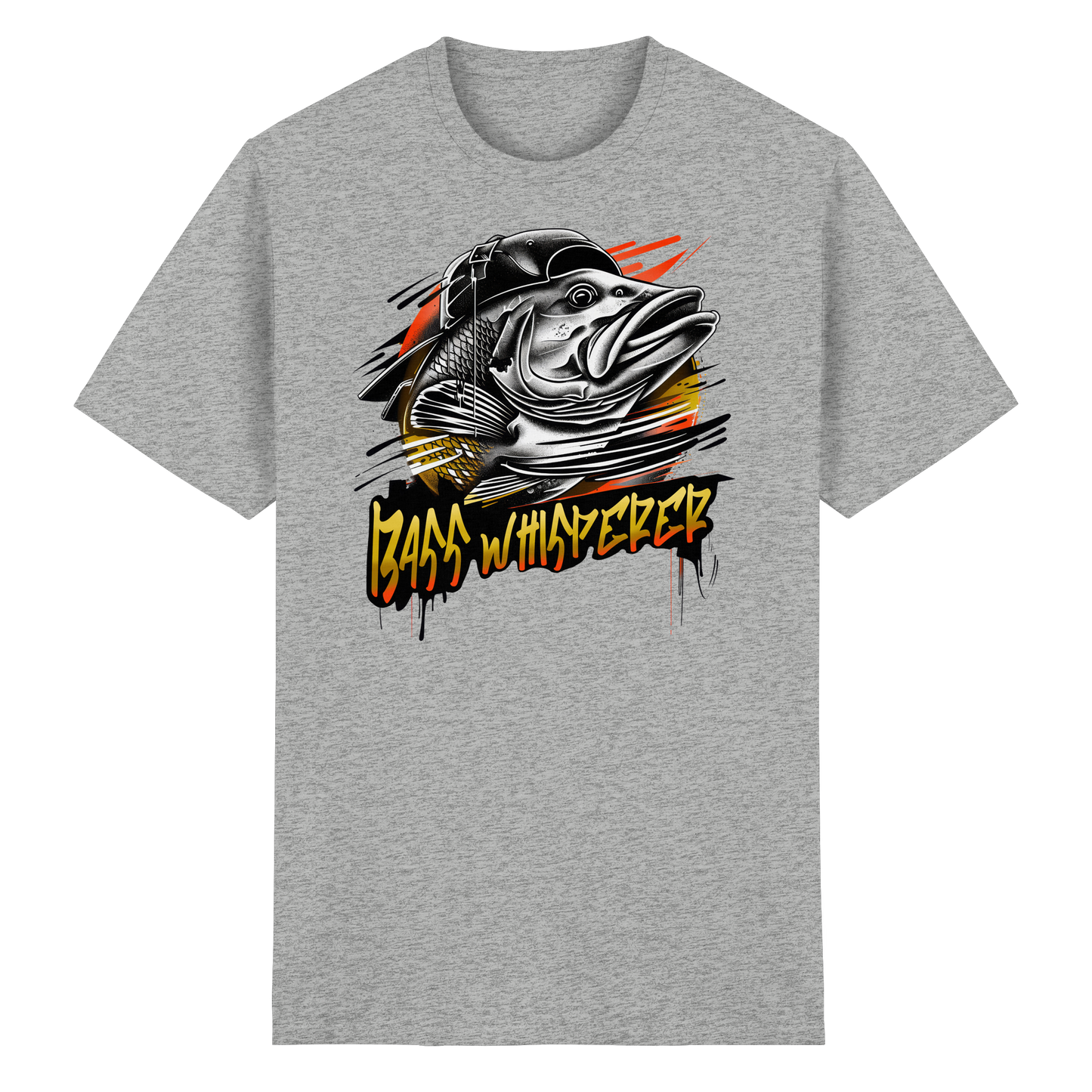 Bass Whisperer Shirt – Barsch Angler T-Shirt Fishing Raubfisch Angeln