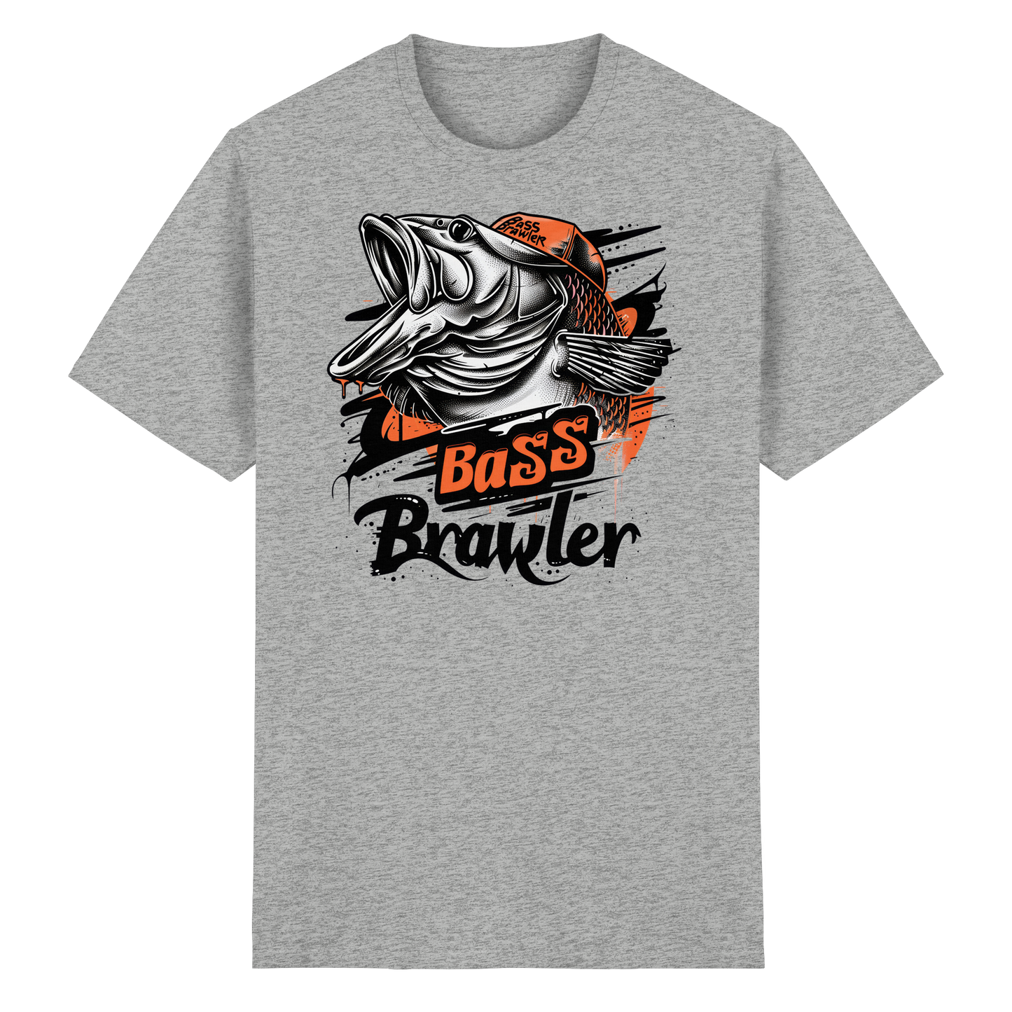 Bass Brawler Shirt – Barsch Angler T-Shirt Fishing Raubfisch Angeln