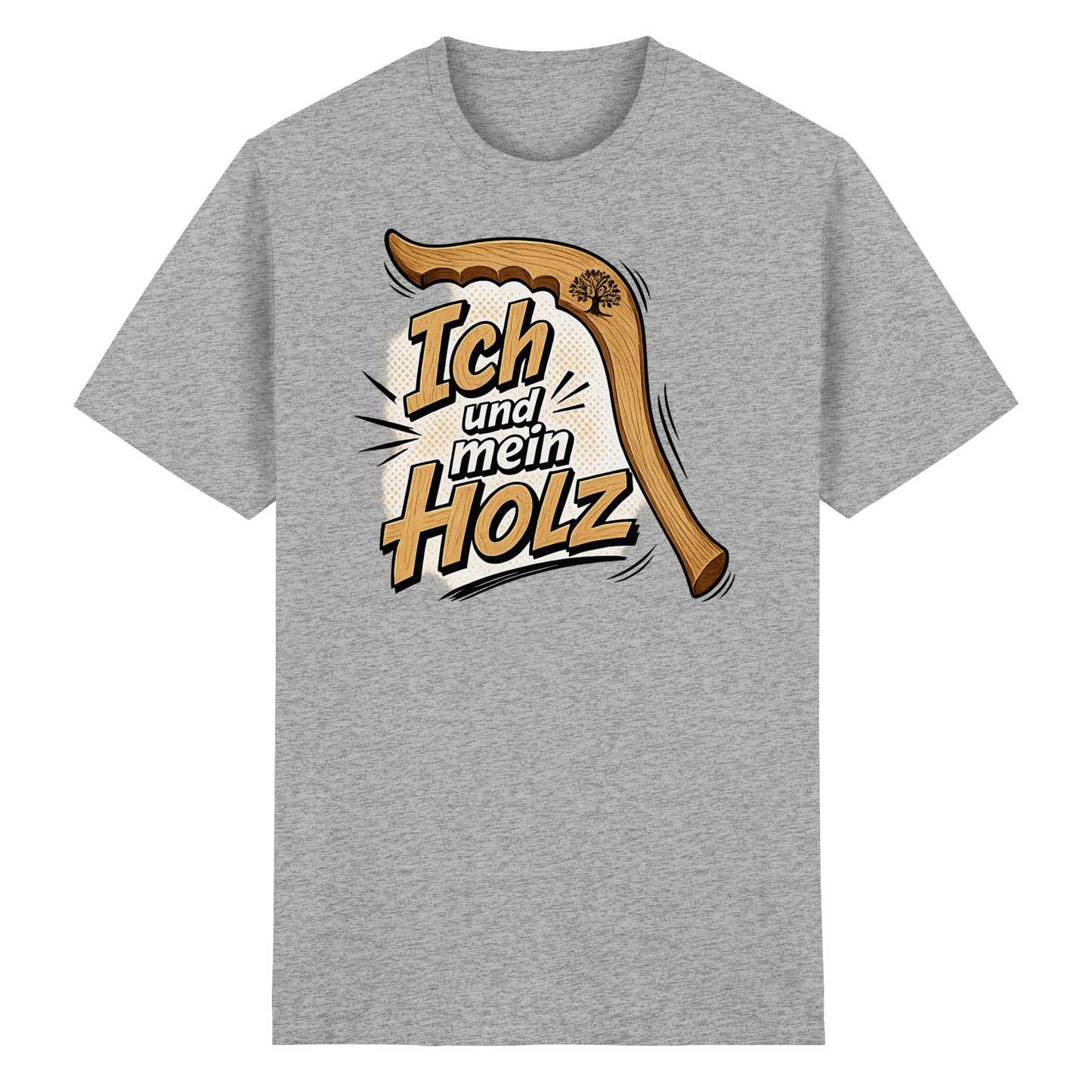 Wallerholz „Ich und mein Holz“ Wallerangler & Welsangler Shirt T-Shirt