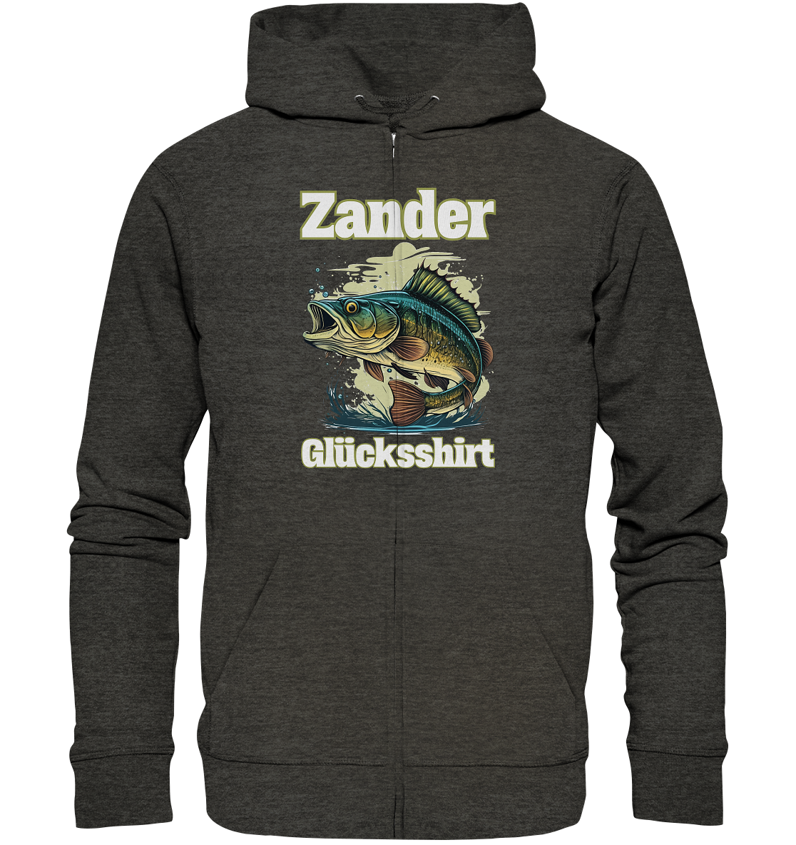 Zander Glücksshirt - Organic Zipper