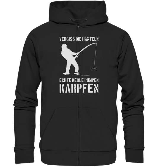 Vergiss die Hanteln echte Kerle pumpen Karpfen - Organic Zipper