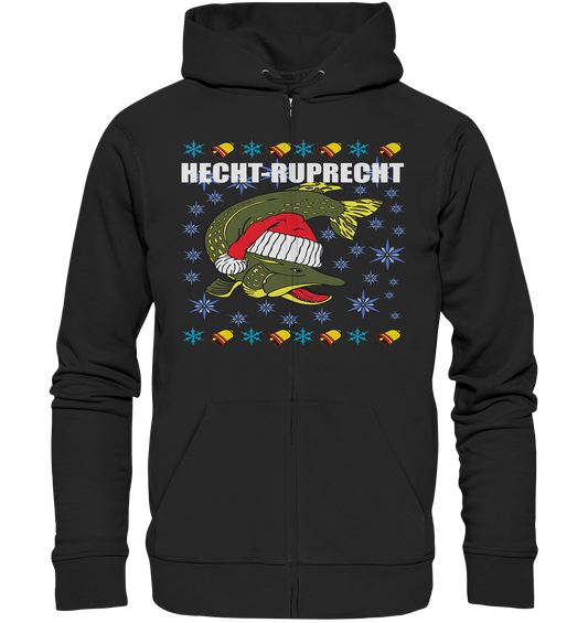 Hecht - Ruprecht Knechtruprecht Ugly Christmas Xmas - Organic Zipper