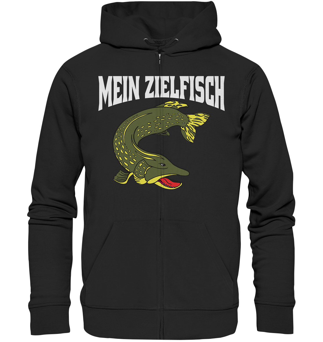 Mein Zielfisch Hecht - Organic Zipper