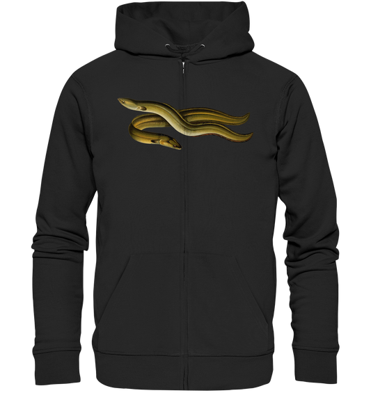 Aal – Lustiges Zielfisch Design für Angler und Fischliebhaber - Organic Zipper