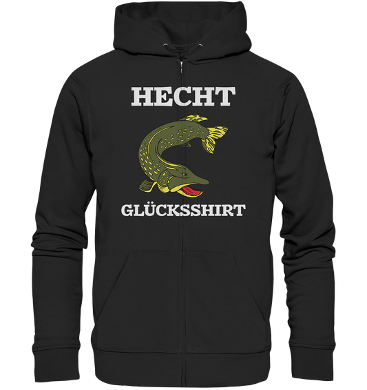 Hecht Glücksshirt - Organic Zipper