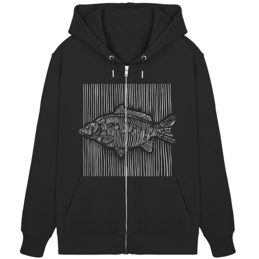 Carp Karpfen 3D Line - Organic Zipper