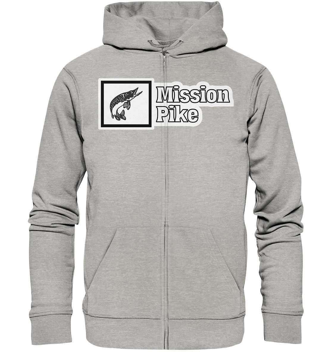 Mission Pike - Hecht Raubfisch - Organic Zipper