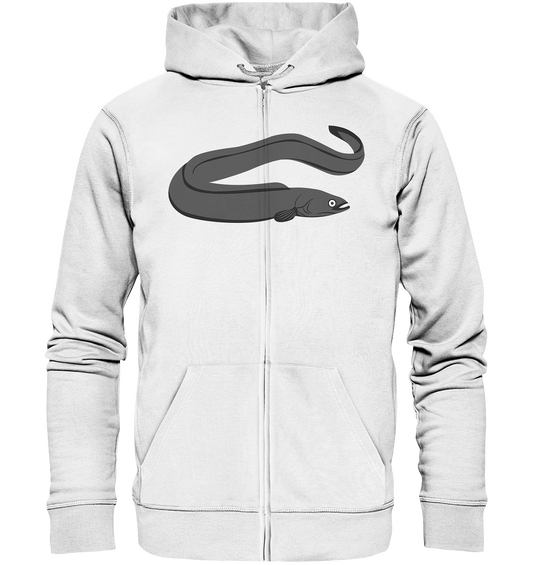 Aal – Lustiges Zielfisch Design für Angler und Fischliebhaber - Organic Zipper