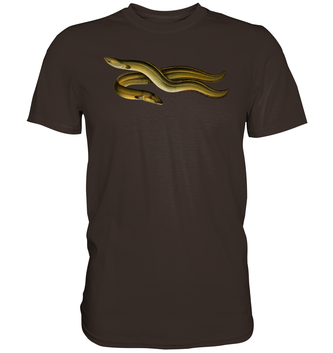 Aal – Lustiges Zielfisch Design für Angler und Fischliebhaber - Premium Shirt