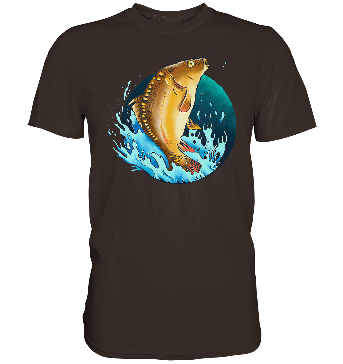 Springender Karpfen - Premium Shirt