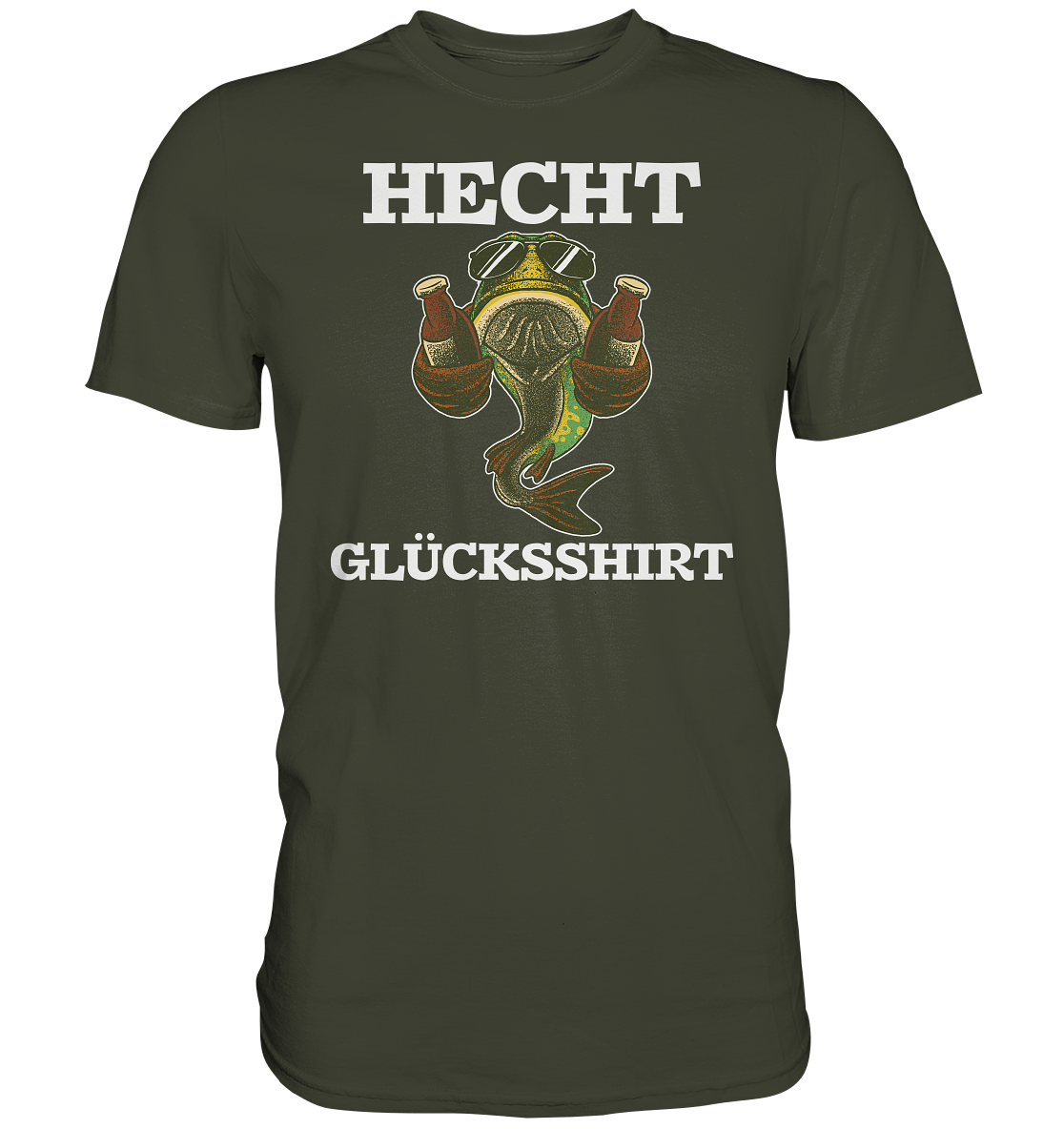 Hecht Glücksshirt - Premium Shirt