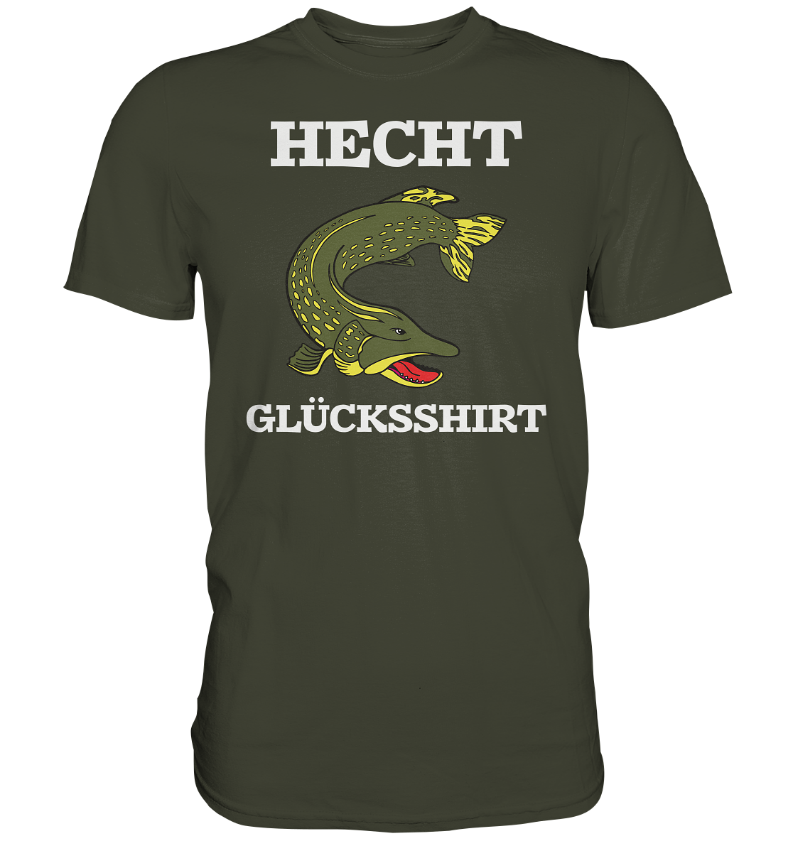 Hecht Glücksshirt - Premium Shirt