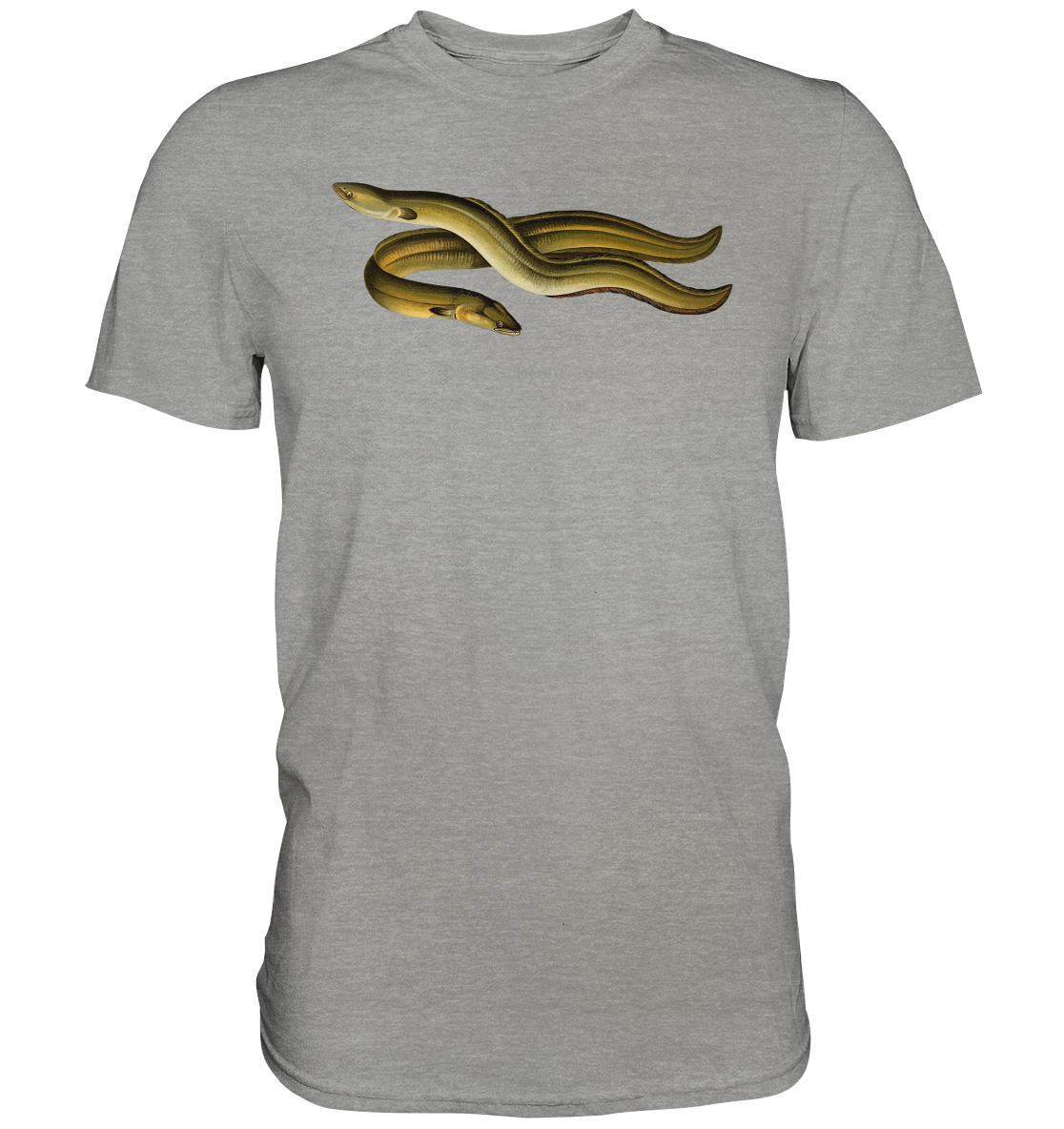 Aal – Lustiges Zielfisch Design für Angler und Fischliebhaber - Premium Shirt