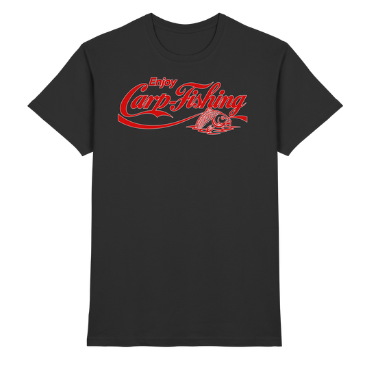 Enjoy Carp Fishing T-Shirt – Karpfenangler Shirt für echte Carp Fishing Fans