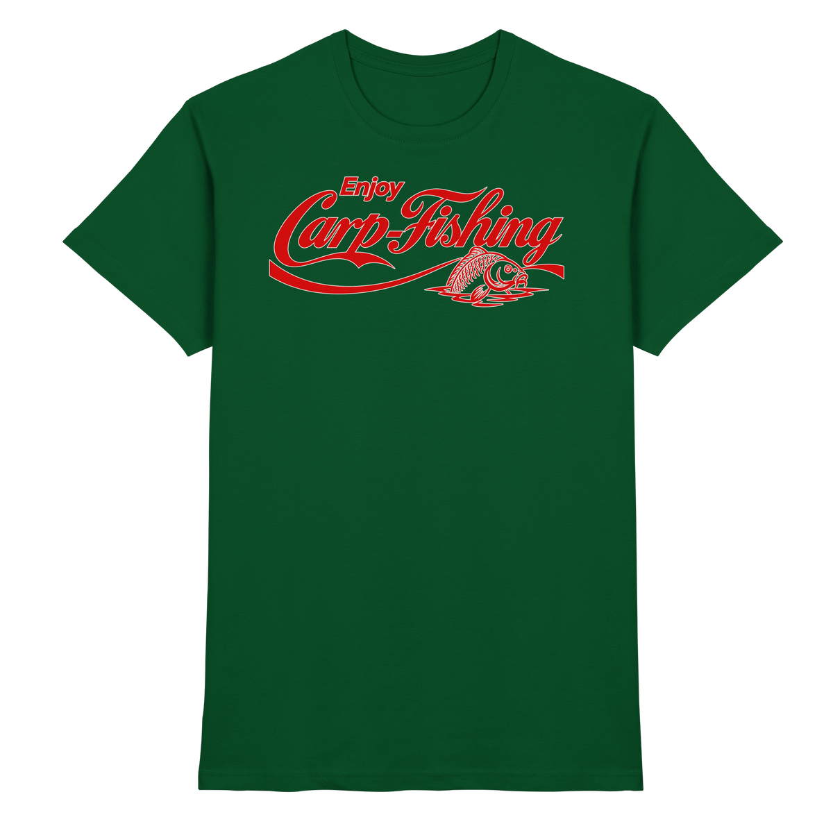 Enjoy Carp Fishing T-Shirt – Karpfenangler Shirt für echte Carp Fishing Fans